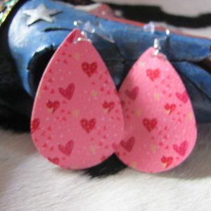 HEARTS VALENTINES EARRINGS NIP